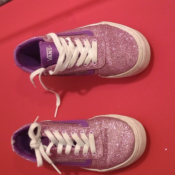 Purple glitter Vans - Picture 2 of 7